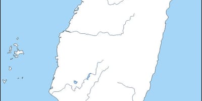 Карта на Тајван преглед
