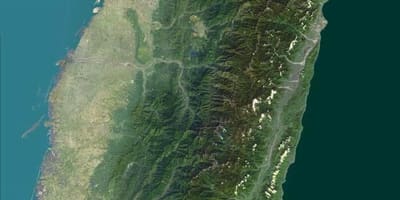 Карта на Тајван satellite